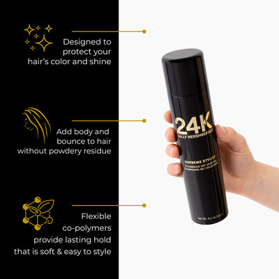 Sally Hershberger 24K Texture and Volume Styling Duo - Texturizing Paste, Volumizing Dry Shampoo