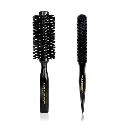 Sally Hershberger Styling Brush Duo - Teasing Brush, Medium Round Brush